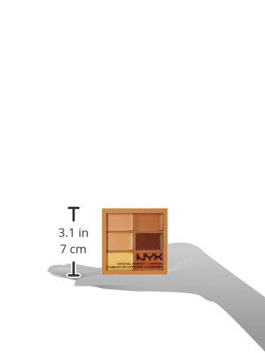 Paleta de correctores Nyx Professional Makeup, Tono Deep