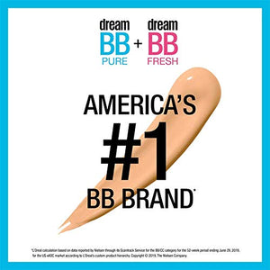 Maybelline Makeup Dream Pure BB Cream, Medium/Deep Skintones, BB Cream Face Makeup, 1 fl oz