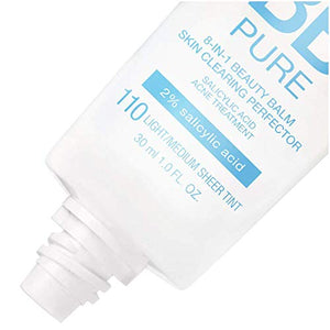 Maybelline Makeup Dream Pure BB Cream, Medium/Deep Skintones, BB Cream Face Makeup, 1 fl oz