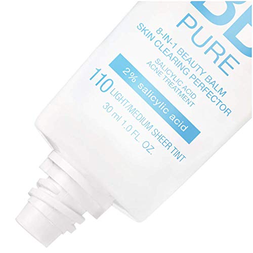 Maybelline Makeup Dream Pure BB Cream, Medium/Deep Skintones, BB Cream Face Makeup, 1 fl oz