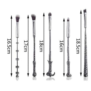 Set De Brochas De Harry Potter (5 Pzas) (Silver)