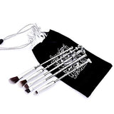 Set De Brochas De Harry Potter (5 Pzas) (Silver)