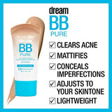 Maybelline Makeup Dream Pure BB Cream, Medium/Deep Skintones, BB Cream Face Makeup, 1 fl oz