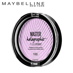 Maybelline New York Facestudio Master Holographic Prismatic Highlighter Makeup, Purple, 0.24 oz.