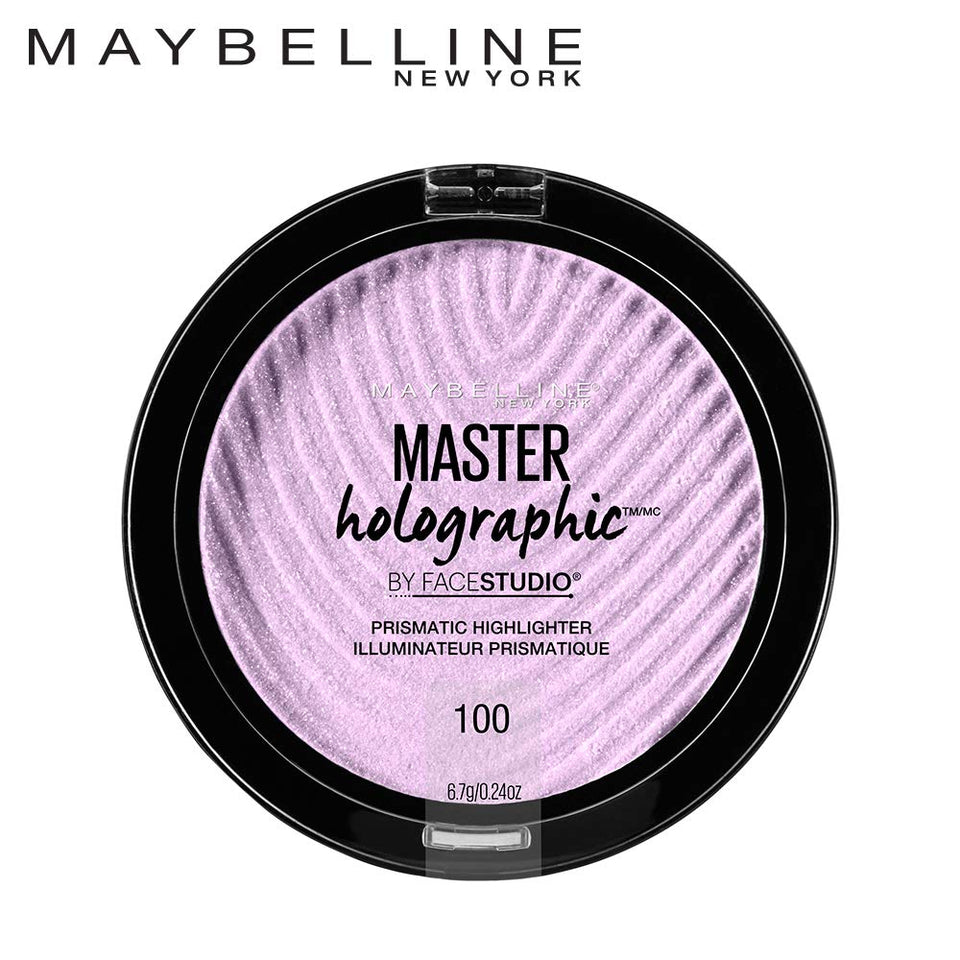 Maybelline New York Facestudio Master Holographic Prismatic Highlighter Makeup, Purple, 0.24 oz.
