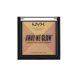 NYX PROFESSIONAL MAKEUP Away We Glow Illuminating Powder, Candlelit, 1.2 Ounce