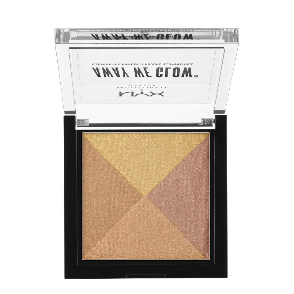 NYX PROFESSIONAL MAKEUP Away We Glow Illuminating Powder, Candlelit, 1.2 Ounce