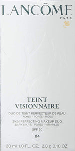 Lancome Teint Visionnaire Skin Perfecting Make Up Duo SPF 20 - # 04 Beige Nature 30ml+2.8g