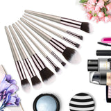 VACNITE Set de Brochas Maquillaje Profesional 9 Piezas