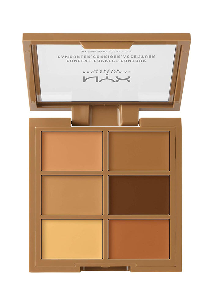 Paleta de correctores Nyx Professional Makeup, Tono Deep