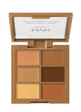 Paleta de correctores Nyx Professional Makeup, Tono Deep