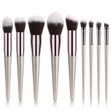 VACNITE Set de Brochas Maquillaje Profesional 9 Piezas