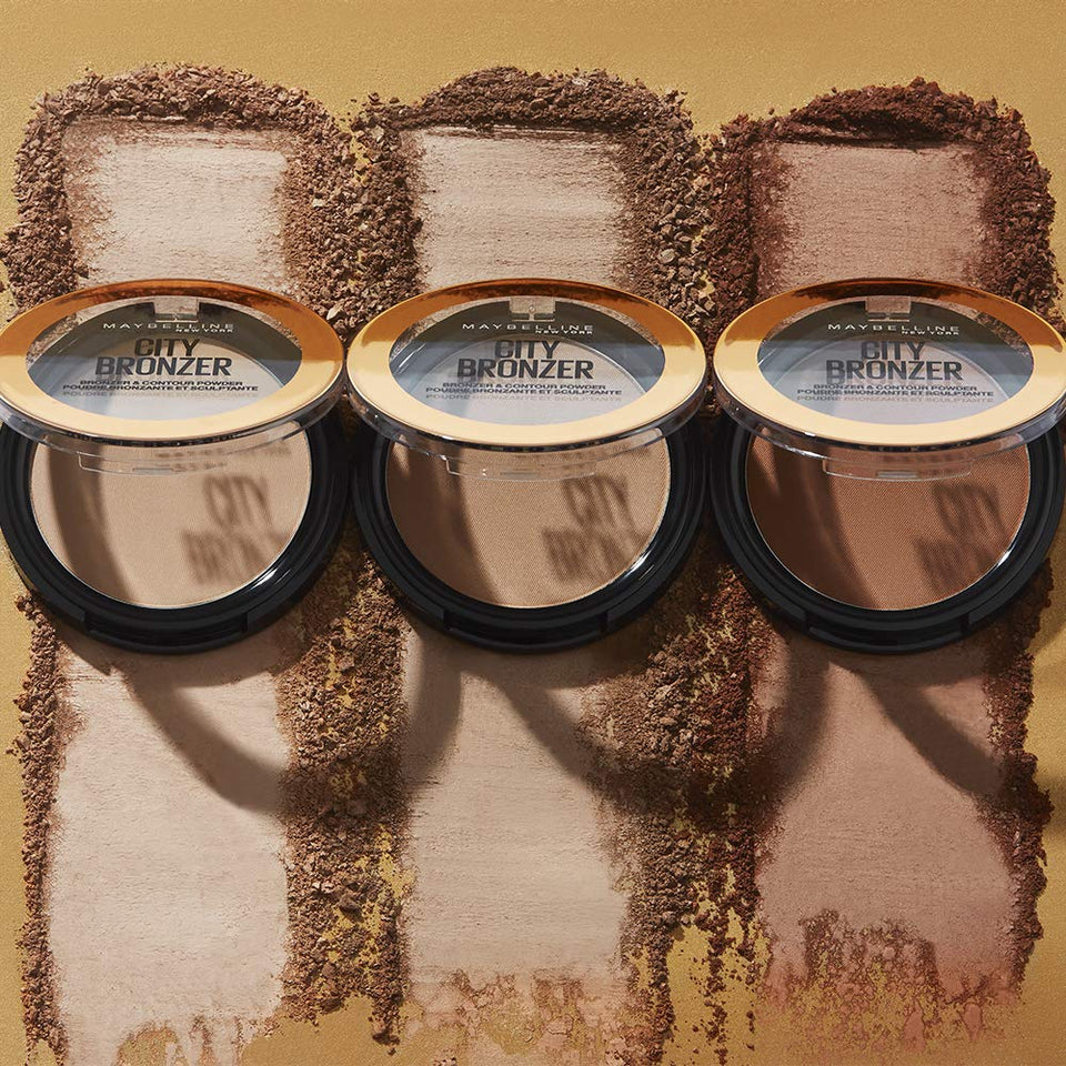 Maybelline Polvo Bronceador City Bronze, 300 Deep Cool, 8 g