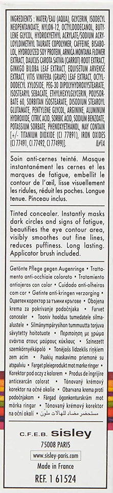 Sisley Phyto Cernes Eclat Eye Concealer - # 04 for Women Eye Concealer 0.61 oz
