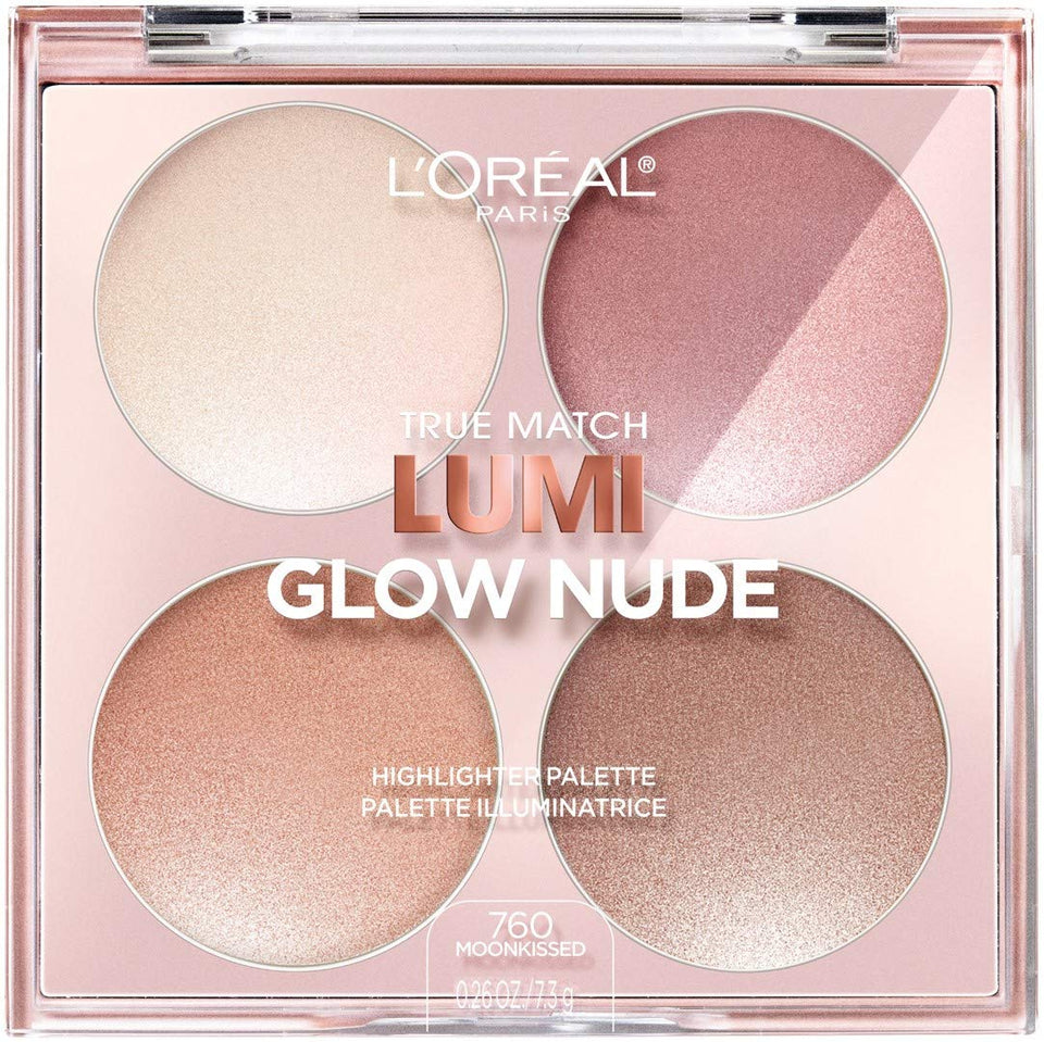 Paleta iluminadora L'Oreal Paris Cosmetics True Match Lumi Glow Nude, Moon-Kissed