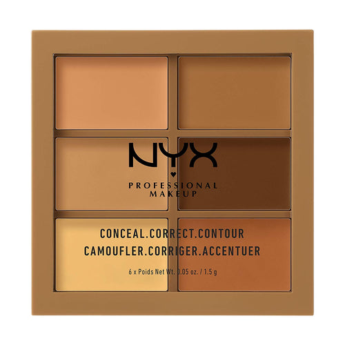 Paleta de correctores Nyx Professional Makeup, Tono Deep