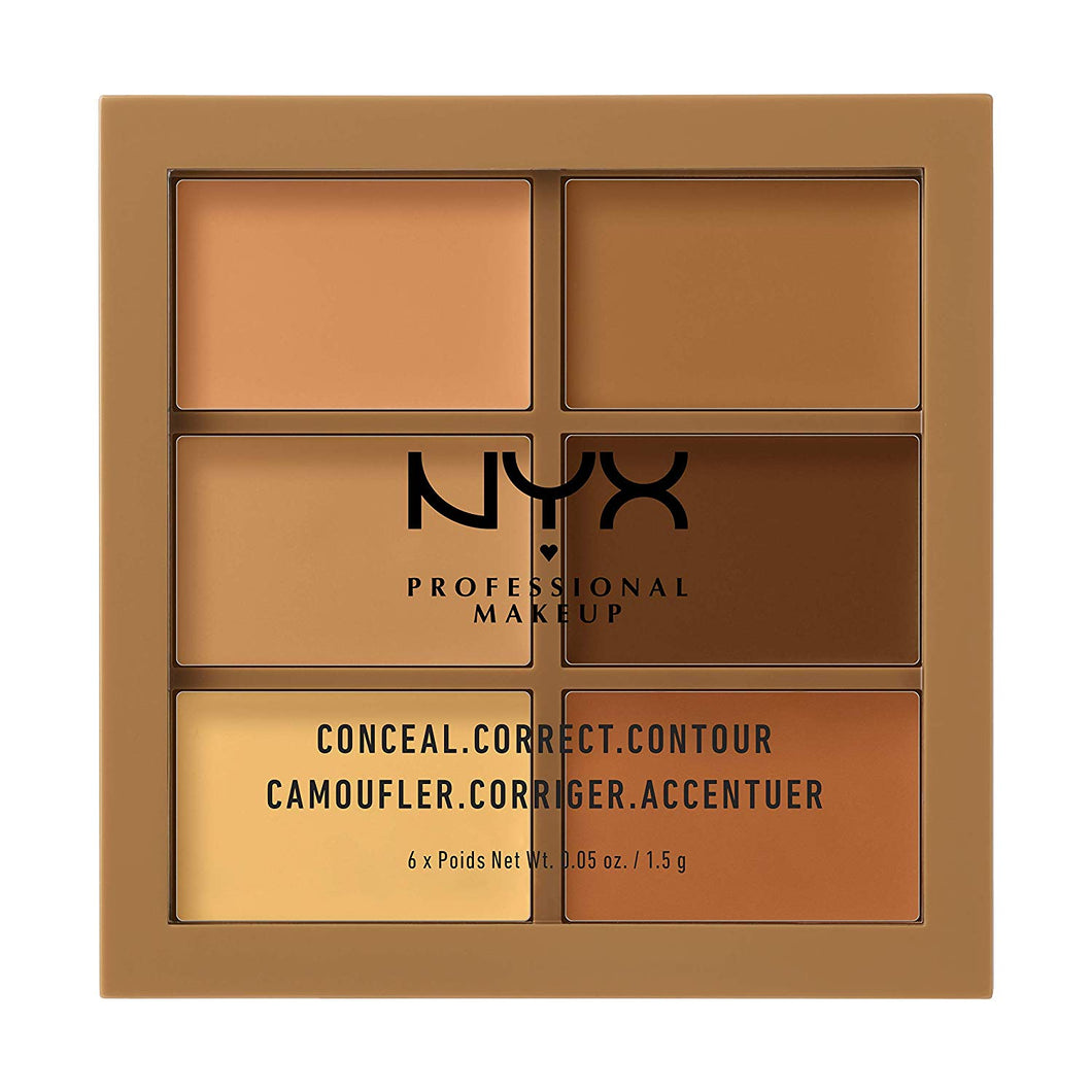 Paleta de correctores Nyx Professional Makeup, Tono Deep